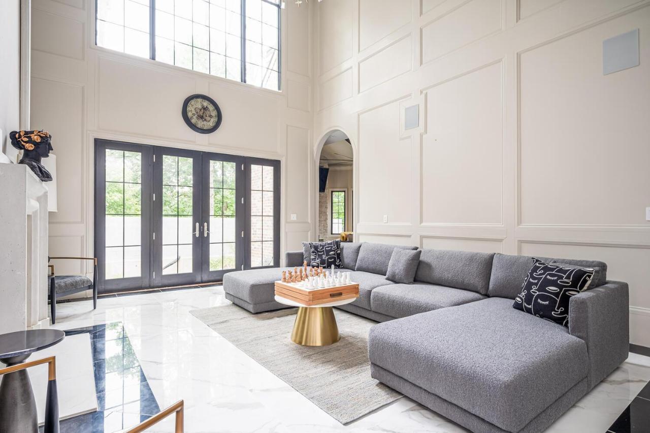 הוילה אטלנטה Adams Mansion, 10K Sqft, 7Bd/7Ba, 15Min To Airport מראה חיצוני תמונה
